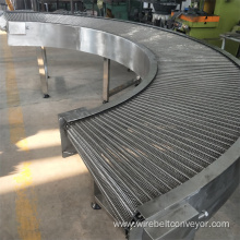 Flexible Shaped Curved Conveyor Belt